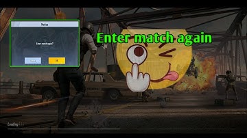 Pubg mobile lite enter match again👍 funny video