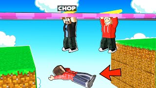 ROBLOX CHOP AND FROSTY COMPLETE THE SLIDE ON ROD OBBY