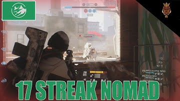 The Division Nomad PVP Last Stand 17 Kill Streak With the Underrated 2.0 Build