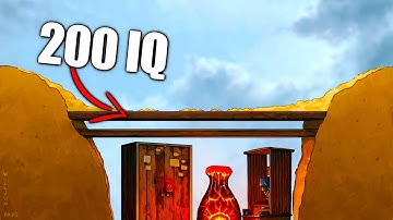 I Built the most High IQ solo base in Vanilla Rust...
