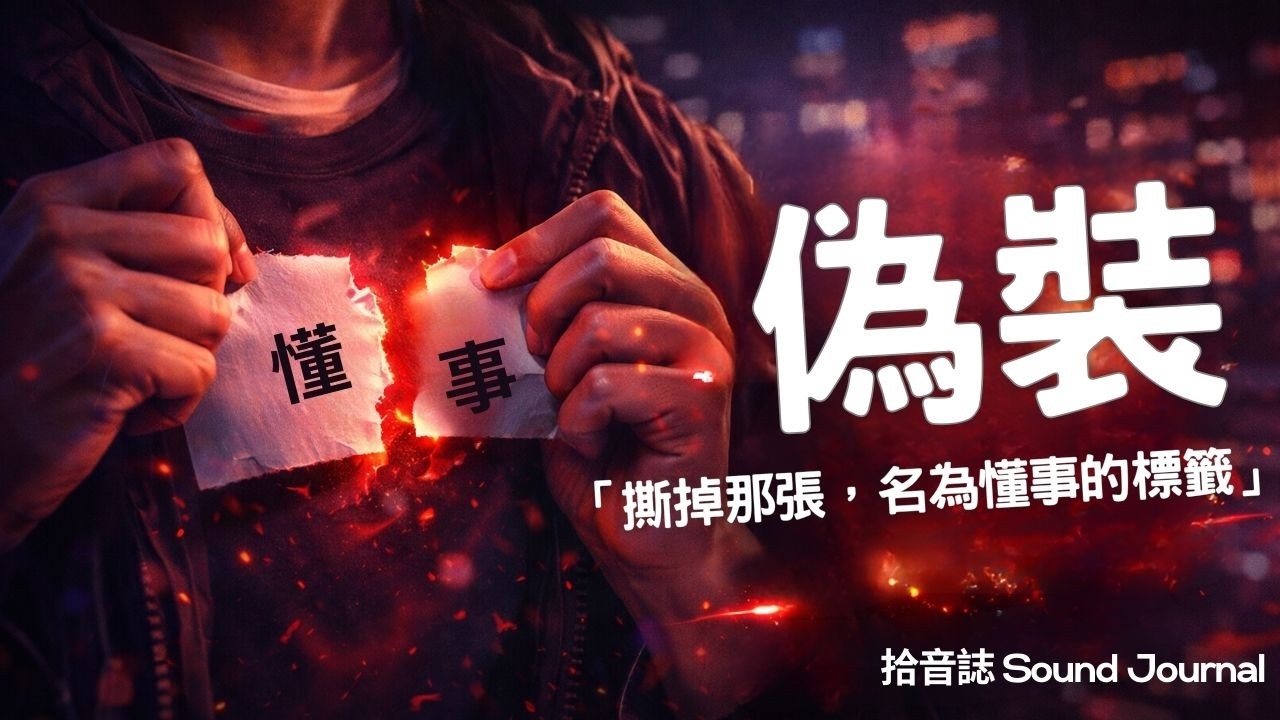 「對不起，我累了。」｜《偽裝》- 給那些習慣在人前微笑，在人後破碎的人 (深夜專屬)