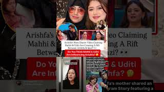 Information Arishfa's mom shares video that Mahhi & Uditi are creating r!ft between her & Qazi #news#arishfakhan Guide