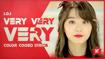 I.O.I - Very Very Very (Color Coded Lyrics)