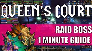 Queen's Court - Eternal Palace Raid Boss 1 Minute Guide