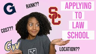 The Tea on Applying to Law School | My law school acceptance and decision process!