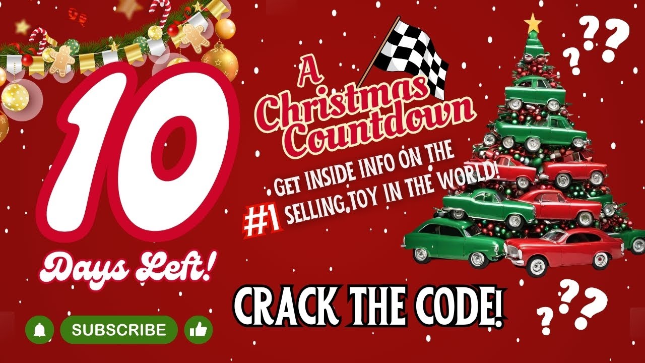 Unlock Santa's Secret Code: Hot Wheels Christmas Countdown! Dec 15th ...