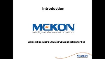 01 Eclipse iSpec2200 Introduction