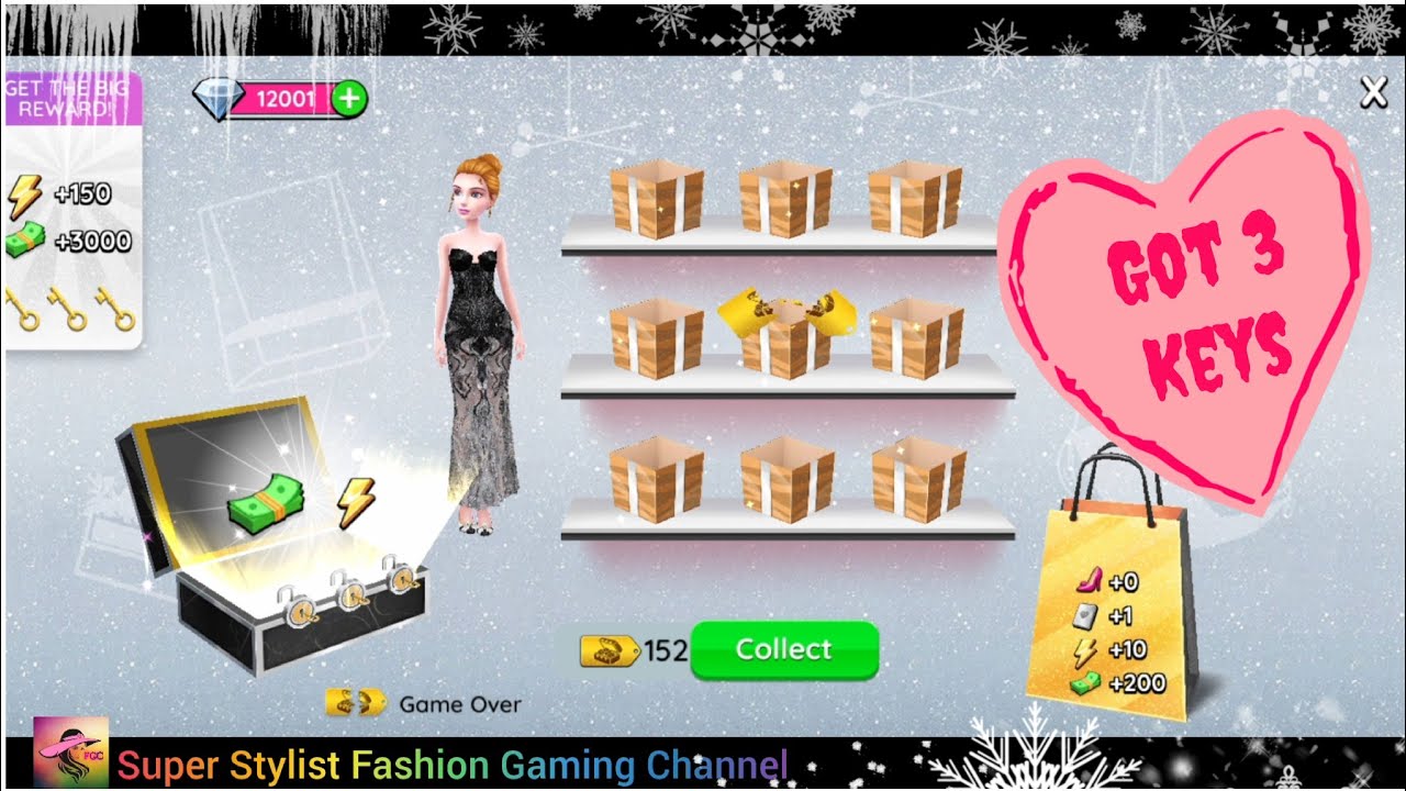 Super Stylist Game How to get 3 keys 🗝️🗝️🗝️🔐 