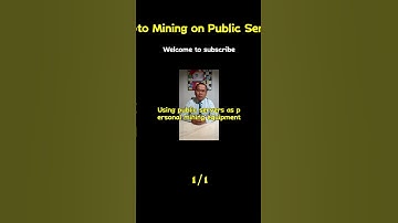 Unauthorized Cryptocurrency Mining on Public Servers