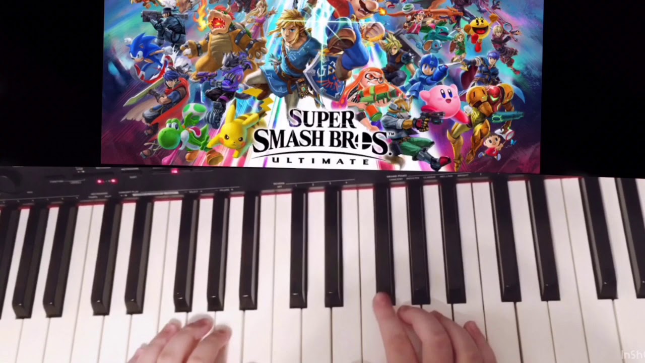 How To Play Lifelight On A Piano (aka Super Smash Bros Ultimate Theme
