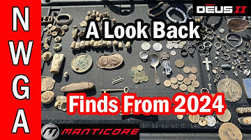 A look back at my Metal Detecting finds from 2024 with the Minelab Manticore and XP Deus 2.
