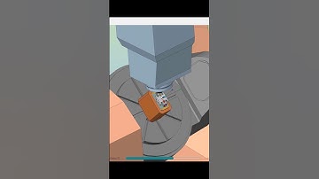 SprutCAM Mill 3+2 Axis Simulation Toolpath #sprutcam #cnc5axis #cncmilling #cadcamsolutions