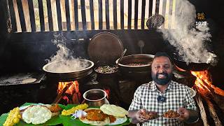 18 മണിക്കൂർ അടുപ്പത്തിരുന്നു വെന്ത ബീഫ് | 18 hours on firewood oven - slow cooked beef + parotta