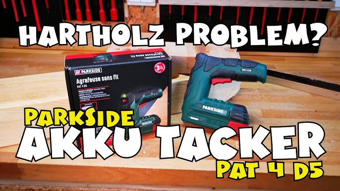 Parkside Akku-Tacker PAT 20-Li A1 im Test - YouTube