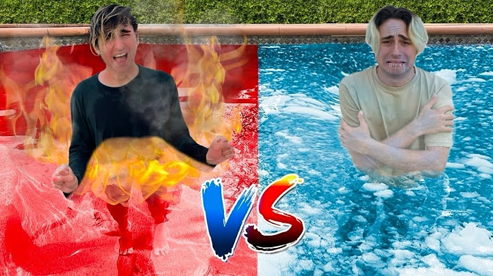 PISCINA CALDA VS PISCINA FREDDA! CHI SARÀ L’ULTIMO AD USCIRE? *challenge impossibile*