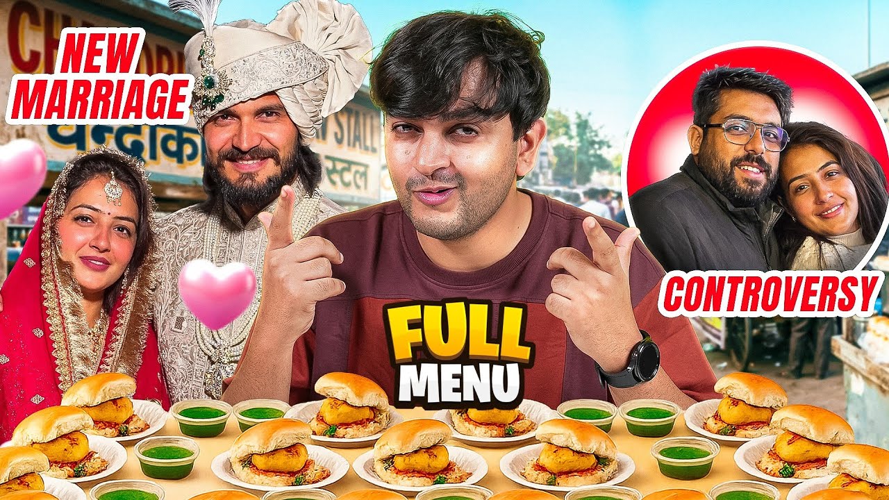 Trying Chandrika Vada Pav Full Menu