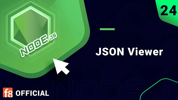 Chỉnh sửa vài chỗ & install JSON viewer