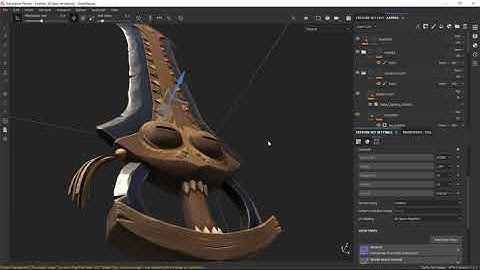 Substance Painter Tutorial - Baking maps workflow