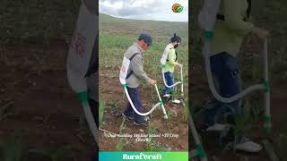 Farmers Got Fertilizer Sticks Now? What is This Gadget?! 🤔 #farming #gadgets #tools #funny #work
