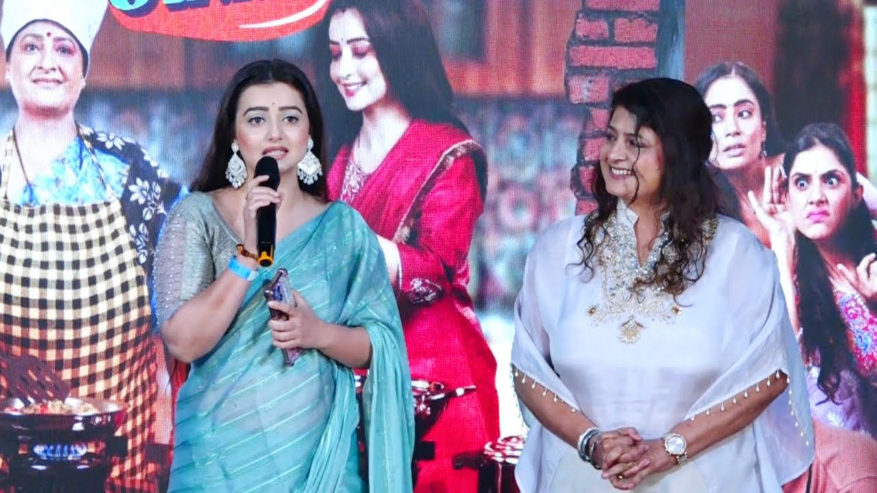 Chahat Pandey Arrive For Her New Show 'Saas Bahu Aur Swaad' Release On Kutingg App 