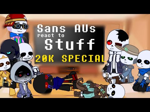 Sans AUs react to Stuff + GlitchTale Ep 1 and 2 