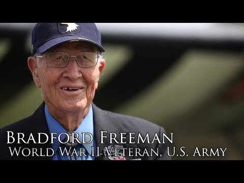 PFC Bradford Freeman, D-Day Veteran (Full Interview)