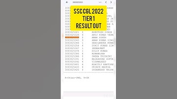 ssc cgl result 2022 tier 1 #shorts #ssc #ssccgl2022 #ssccglpreresults2022 #ssccgl