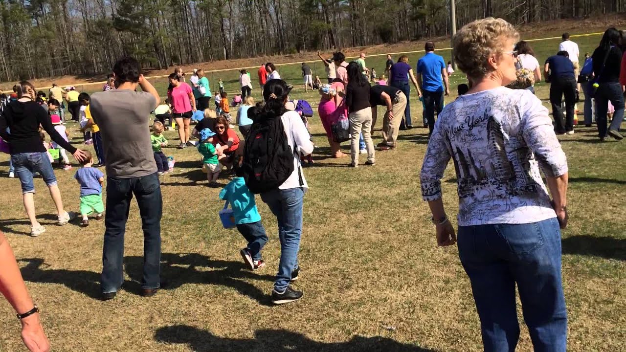 Cary Easter Egg Hunt 2014 YouTube