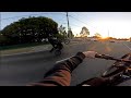 HIGH Speed sunset wheelies (5000w kit and Ultra Bee Surron)