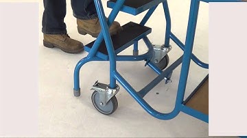 Order Picking Trolley with Steps