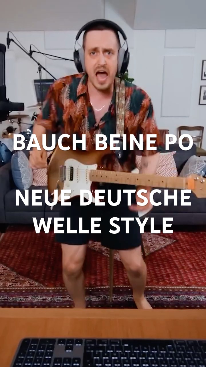 Bauch Beine Po von Shirin David als Neue Deutsche Welle-Version! ?️‍♀️?? #5styles #shirindavid