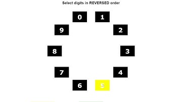 Neurocentria Reverse Digit Span Assessment
