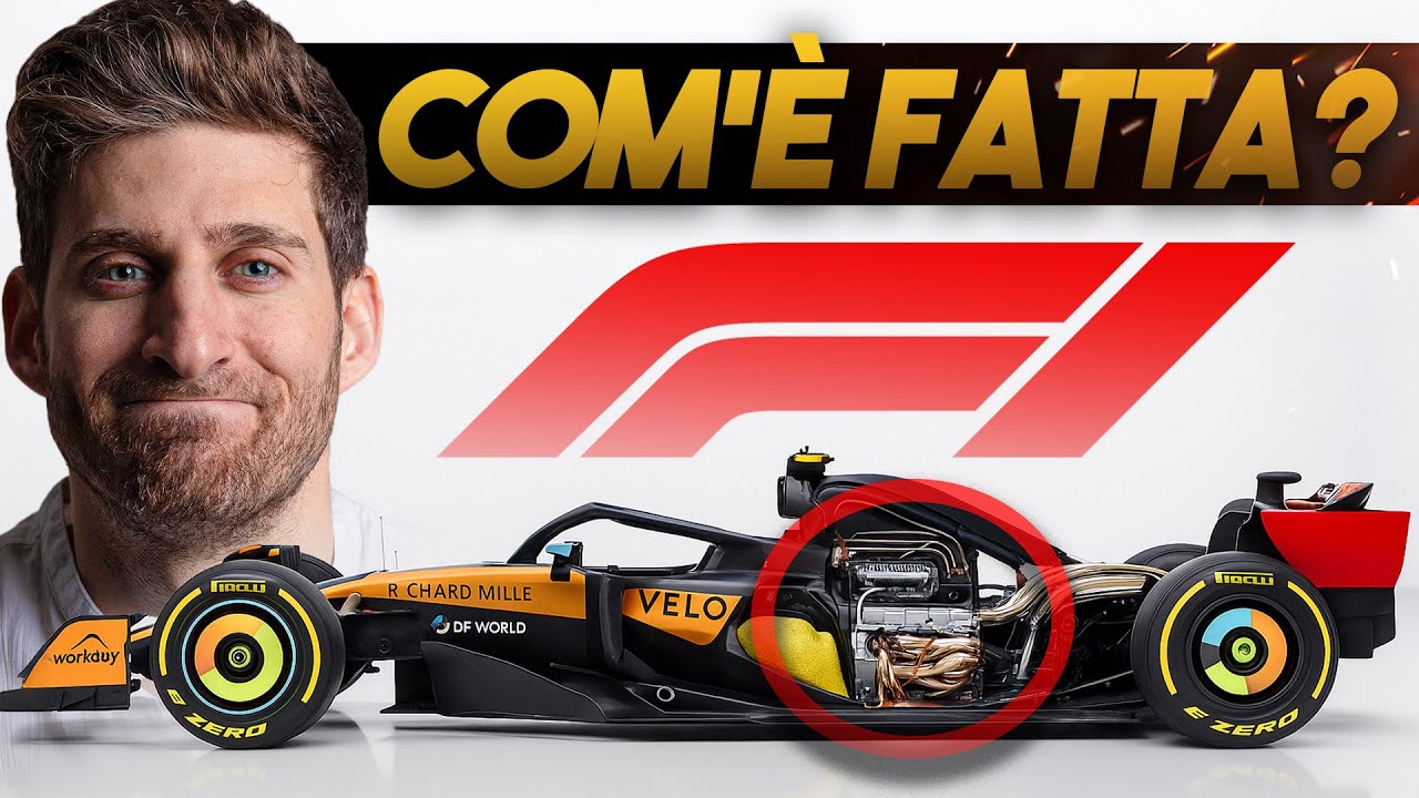 DI CHE COSA È FATTA UNA FORMULA 1?