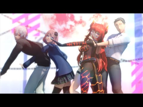 【にじさんじMMD】ポーカーフェイス【ド葛本社】2K 60fps