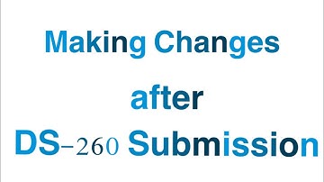 Rectify & Update Change after DS-260 Submission -contacting NVC or U.S Embassy ?