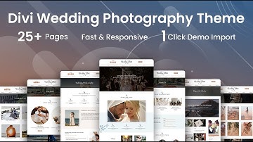 Divi Wedding Photography Child Theme - Documentation