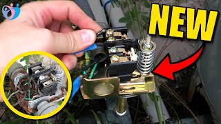 how to replace a pressure switch on a well system