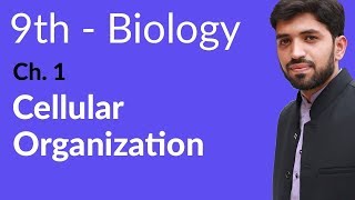 9th Class Biology Chapter 1 - Cellular Organization - Class 9 Biology Chapter 1