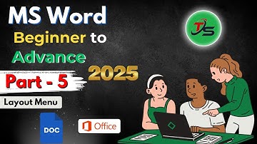 MS Word (Part - 5) Layout Menu Video  #microsoft #msword #education #information #skills #msoffice