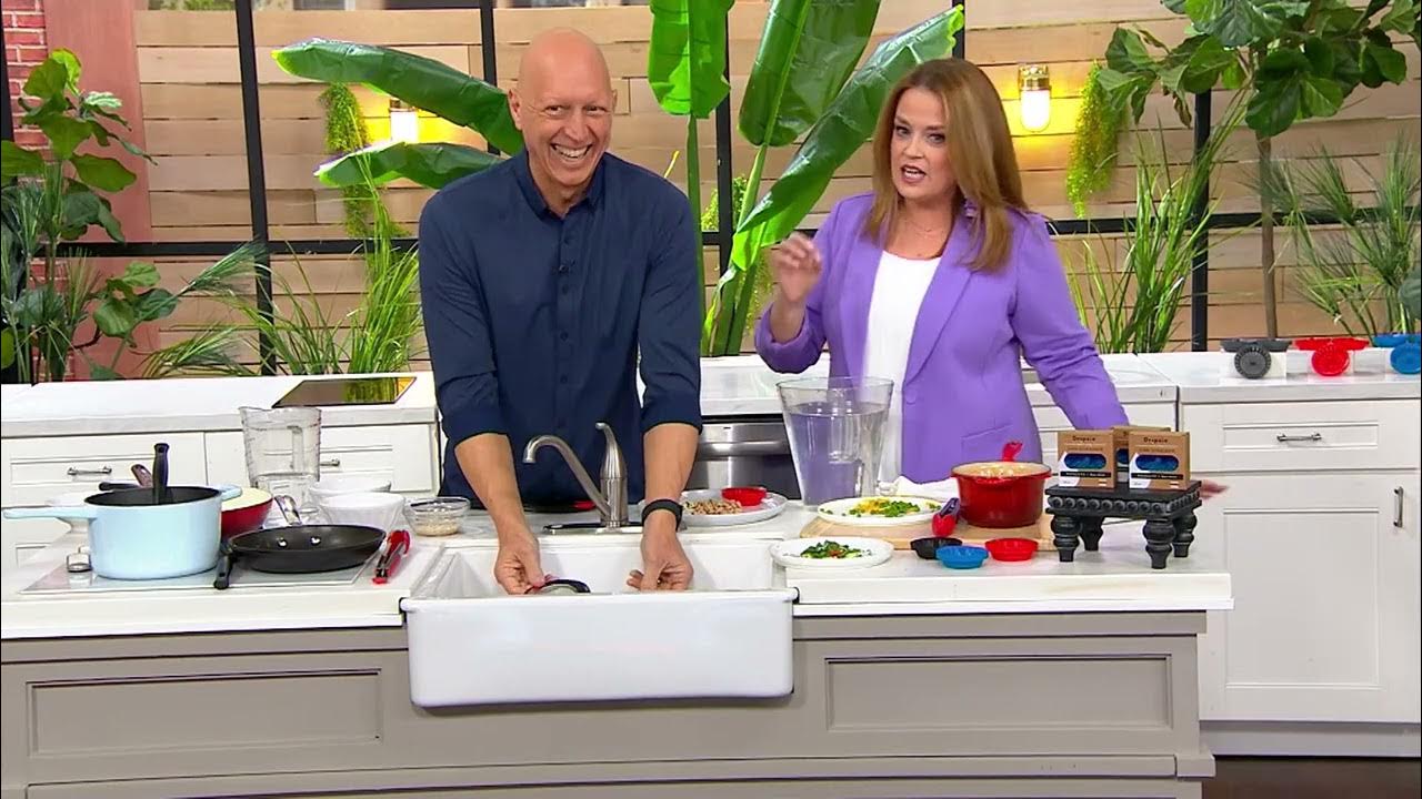 Dripsie Set of 3 AntiClog Sink Strainers Sink Strainers on QVC YouTube