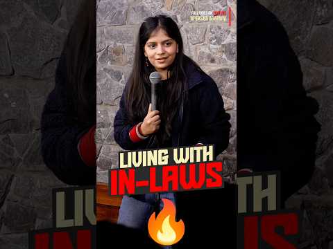 Living with in-laws! 🫠 #shorts #standup #standupcomedy
