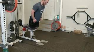 Glute Ham Raise (hamstring fall downs) (Nordic hamstring curls)