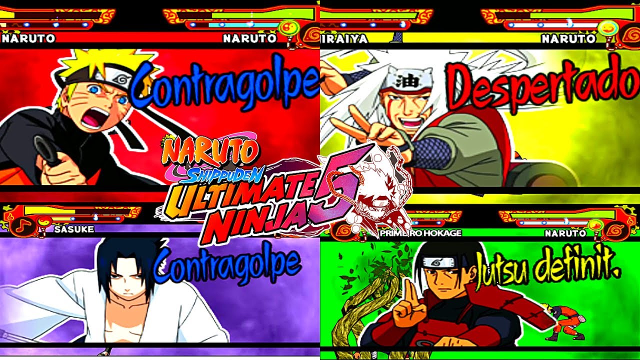 Desbloqueando Personagens Clássicos do Naruto Ultimate Ninja 5 #naruto