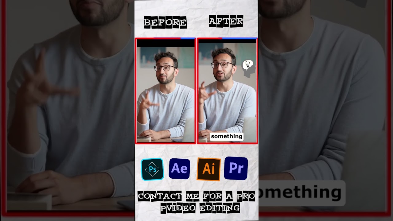 Transformation: Ali Abdal's Video Before and After #Shorts Edit