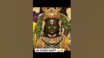 AI Generated video of Ram Lala Moving and smiling| Jai shree Ram #jaishreeram #ayodhya #rammandir AI