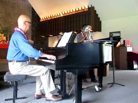 Piano and baritone horn duet