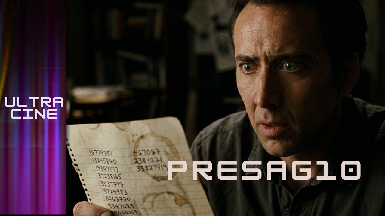 Miniatura de YouTube: Presagio (2009) con Nicolas Cage⚡🚀 | Película completa gratis | Suspenso | Ultra Cine 🌟🎬
