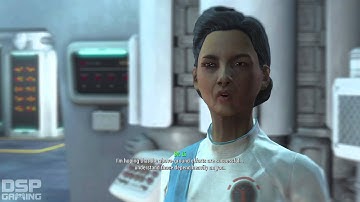 Fallout 4 playthrough pt128 - Meeting the Institute Staff/SECRET FEV Wing!