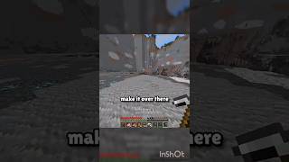 Minecraft but every seconds the world shrinks by one block 🧐 #shorts