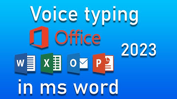 voice typing in ms word